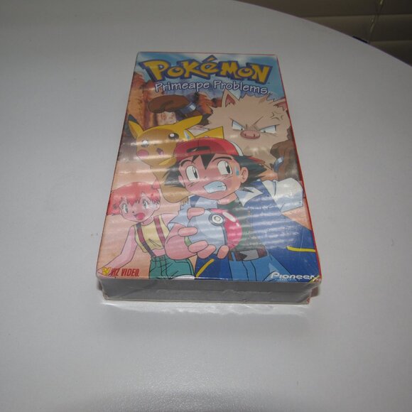 Pokémon VHS | Primeape Problems Vintage Anime 90s Cartoon | Sealed - Picture 1 of 3